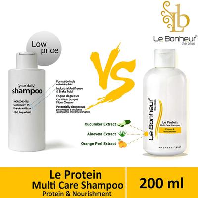 Le Bonheur Le Protein Multi Care Shampoo 200 ml - Shampoos