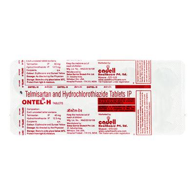 ONTEL H Tablet 10's - Hypertension-Ang