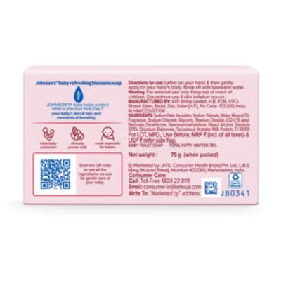 Johnson's Baby Blossom Soap 75 gm - Baby Soap