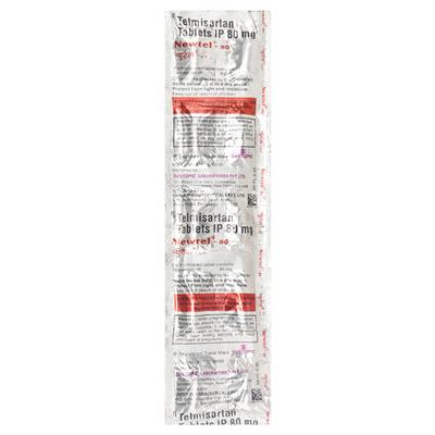 Newtel 80mg Tablet 10'S - Hypertension-Ang