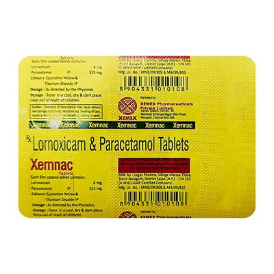 XEMNAC Tablet 10's - Pain relief-Nsa