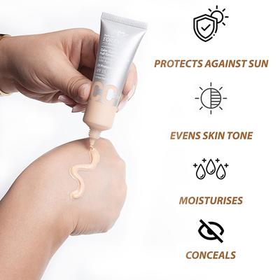 Daily Life Forever52 Color Correcting Full Coverage Cream (Blonde - 001) 35 ml - Bb & Cc Creams