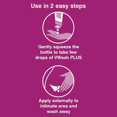 Vwash Expert Intimate Hygiene with Sea Buckthorn Oil and Tea Tree Oil 100ml - Panty Liners