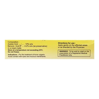 Aziderm 10% Cream 15gm - Acne-Acn