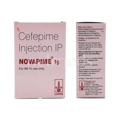 Novapime 1gm Injection 1's - Bacterial Infections-Cep