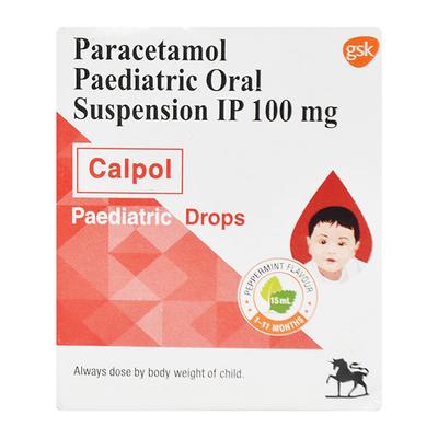 Calpol Peppermint Flavour Paediatric Drops 15ml - Fever-Ana