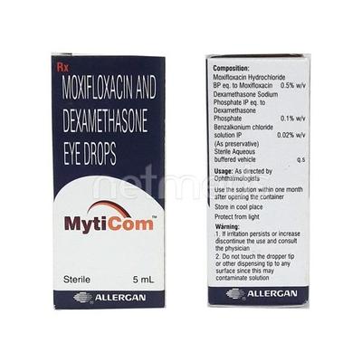 Myticom Eye Drops 5ml - Eye conditions-Eye
