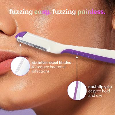 Bombae Precision Face Razor for Women 3's - Face & Eyebrow Razors