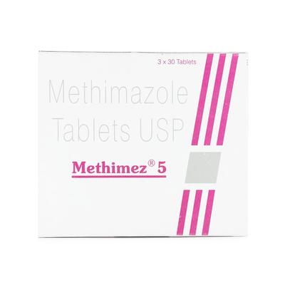 METHIMEZ 5mg Tablet 30's - Hyperthyroidism-Ant