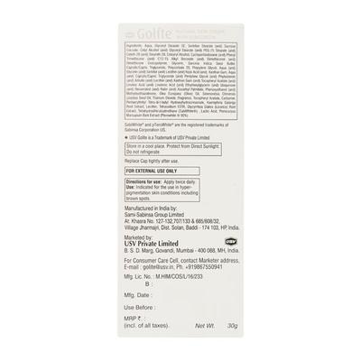 Golite Cream 30gm - Hyperpigmentation-Oth