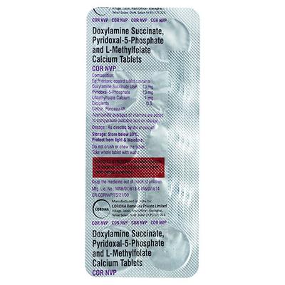 COR NVP Tablet 10's - Vomitting/Emesis-Ant