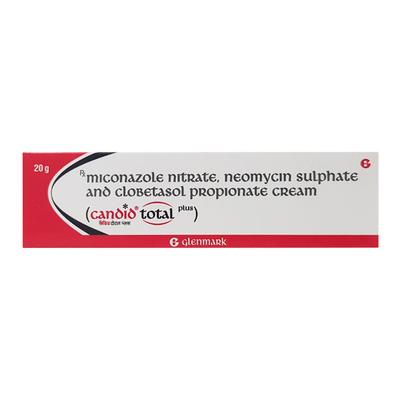 Candid Total Plus Cream 20gm - Fungal Infections-Taa