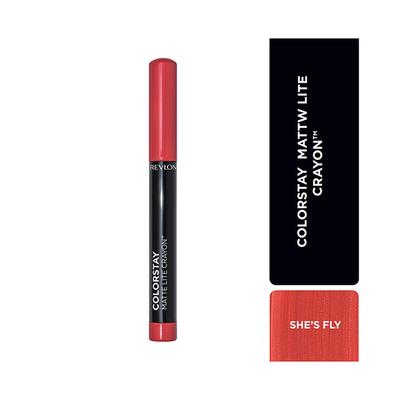 Revlon Colorstay Matte Lite Crayon She's Fly 1.4 gm - Lip Crayons