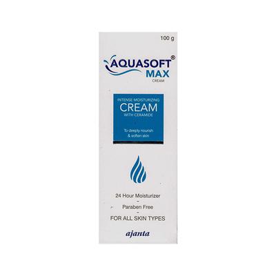 Aquasoft Max Intensive Moisturising Cream 100gm - Dry Skin-Emo