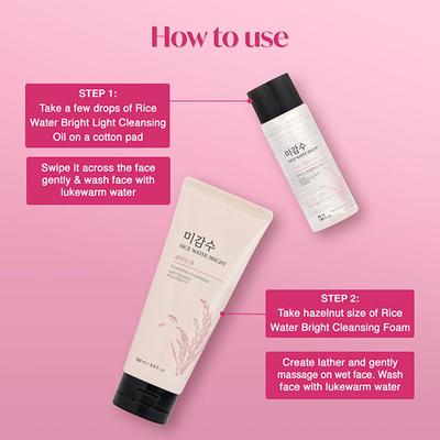 The Face Shop Rice Water Bright Trial Kit 155 ml - Makeup Kits & Sets
