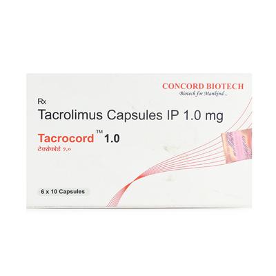 TACROCORD 1mg Capsule 10's - Auto Immune Disease-Imm
