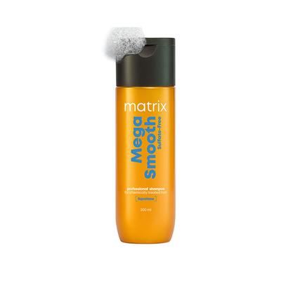 Matrix Mega Smooth Sulfate-Free Shampoo for Bond Repair Safe for Keratin, Botox 200 ml - Shampoos