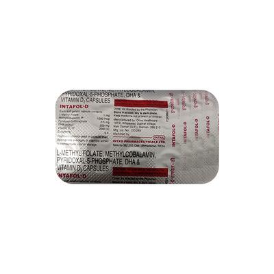 Intafol D Capsule 10'S - Supplements-Sup