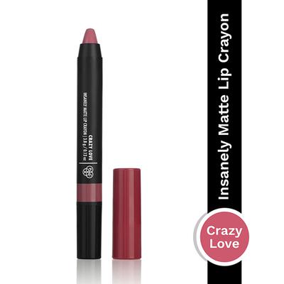 Pac Insanely Matte Lip Crayon (Crazy Love) 3.8 gm - Lip Crayons