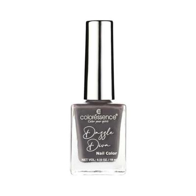 Coloressence Dazzle Diva Matte Finish Nail Paint -Grey Agate Color 10 ml - Nail Polish