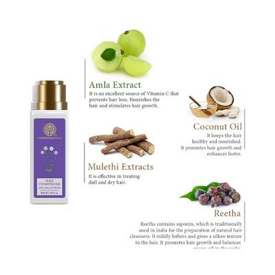 Forest Essentials Hair Conditioner Amla, Honey & Mulethi 50ml - Conditioners