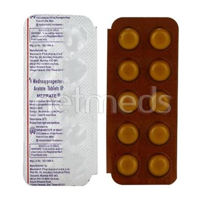 Meprate 10mg Tablet 10'S - Hormonal Therapy-Oes