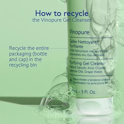 Caudalie Vinopure Purifying Gel Cleanser 150 ml - Face Wash & Cleansers