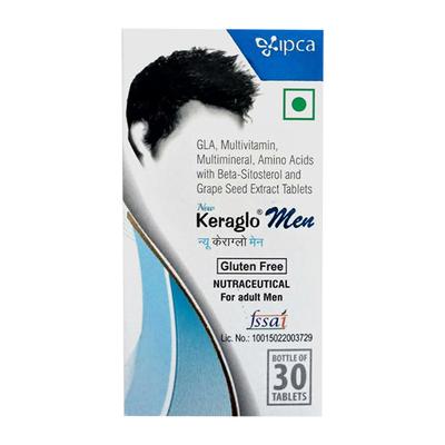 KERAGLO MEN NEW GLUTEN FREE Tablet 30's - Supplements-Vam