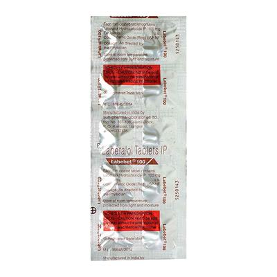 Labebet 100mg Tablet 10'S - Hypertension-Bet