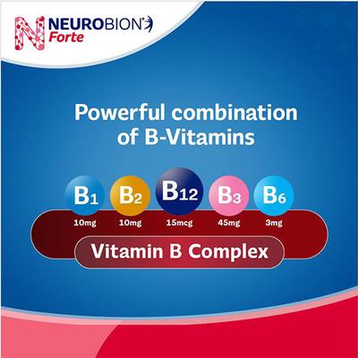 Neurobion Forte Tablet 30'S - Supplements-Vbc