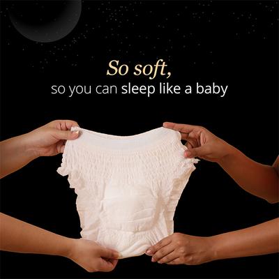 Carmesi Disposable Period Panties (XXl-3Xl), 360 degree All-Night Protection for Super Heavy Flow 4's - Panty Liners