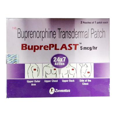 BUPREPLAST 5mcg Transdermal Patch 1's - Pain relief-Ana