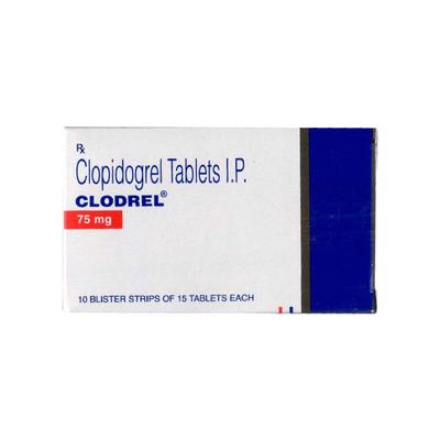 CLODREL 75mg Tablet 15's - Blood Clot-Ant