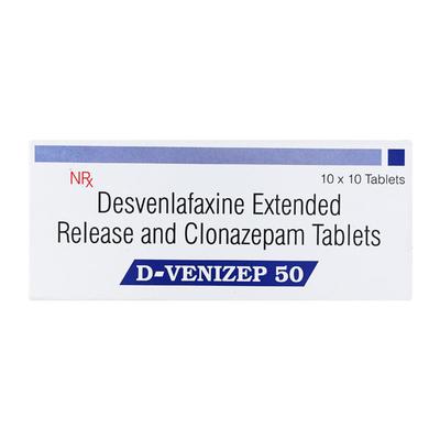 D Venizep 50mg Tablet 10'S - Depression-Ant