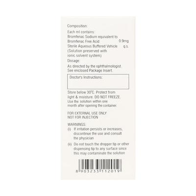 Bromvue Eye Drops 5ml - Eye conditions-Oph