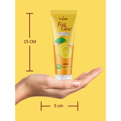 Vi-John Fast Glow Brightening & Radiance SPF 30 Face Wash - Lemon 100 ml - Lotions & Creams