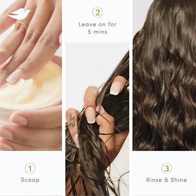 Dove 10 in 1 Shine Revive Treatment Hair Mask for dull hair 300 ml - Hair Masks & Packs