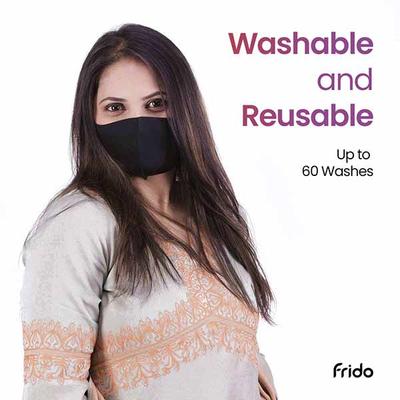 Frido Ultimate Pro Reusable Copper Face Mask (L) - Face Mask