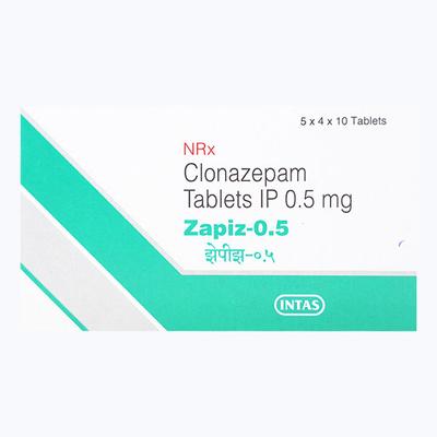 Zapiz 0.5mg Tablet 10'S - Anxiety-Anx