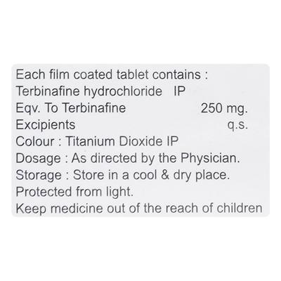 TERBIMAX 250 Tablet 7's - Fungal Infections-Anf