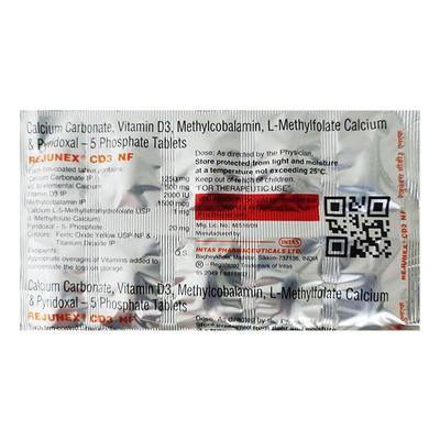 REJUNEX CD3 NF Tablet 10's - Supplements-Vam