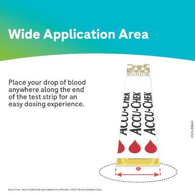Accu-Chek Guide Blood Glucose Test Strips 50's - Blood Glucose Monitors/Test Strips