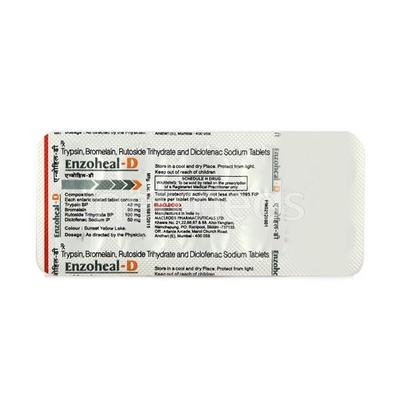 Enzoheal D Tablet 10'S - Pain relief-Nsa