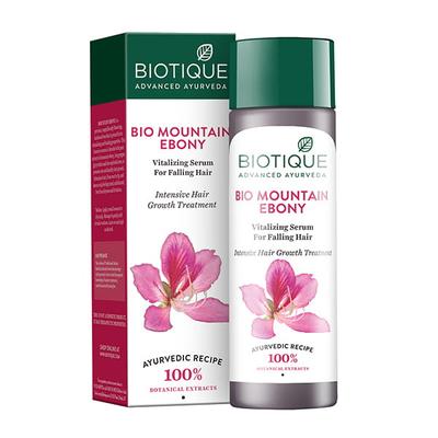 Biotique Mountain Ebony Anti Hair Fall Hair Serum 120ml - Hair Serums