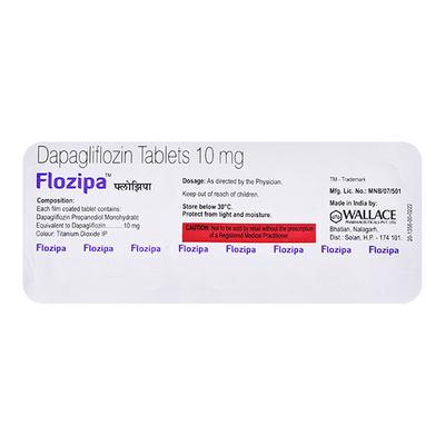 FLOZIPA Tablet 10's - Diabetes-Ant
