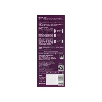 Domina Rapid hCG Pregnancy Test Kit 3's - Health Monitoring Devices