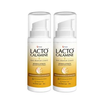 Lacto Calamine Anti Blemish cream for pigmentation & blemish removal & brighten skin tone. 30gm 2's - Bb & Cc Creams
