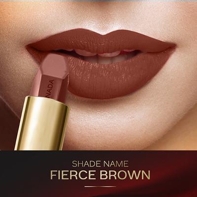 FACESCANADA Matte Addiction Lipstick Fierce Brown 10 3.7gm - Lipsticks