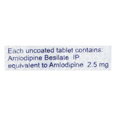 Calchek 2.5mg Tablet 10'S - Angina