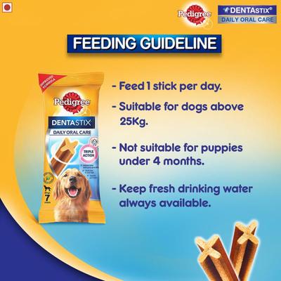 Pedigree DentaStix Sticks for Dogs (25 kg+) 7's - Petfood